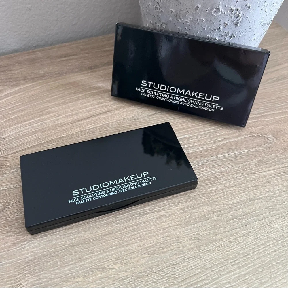 STUDIOMAKEUP Face Sculpting & Highlighting Palette Contour Highlighter New